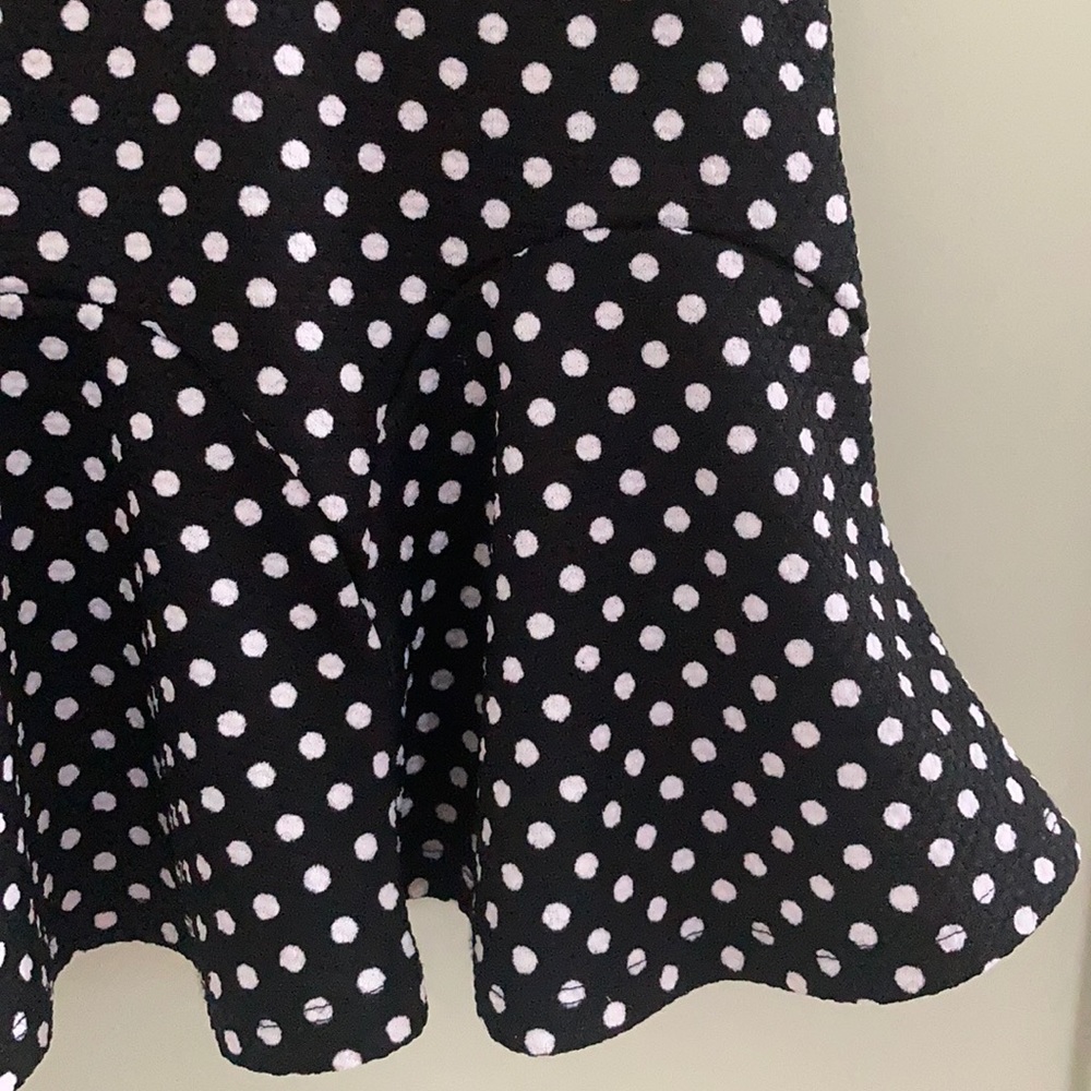Polka dot skirt